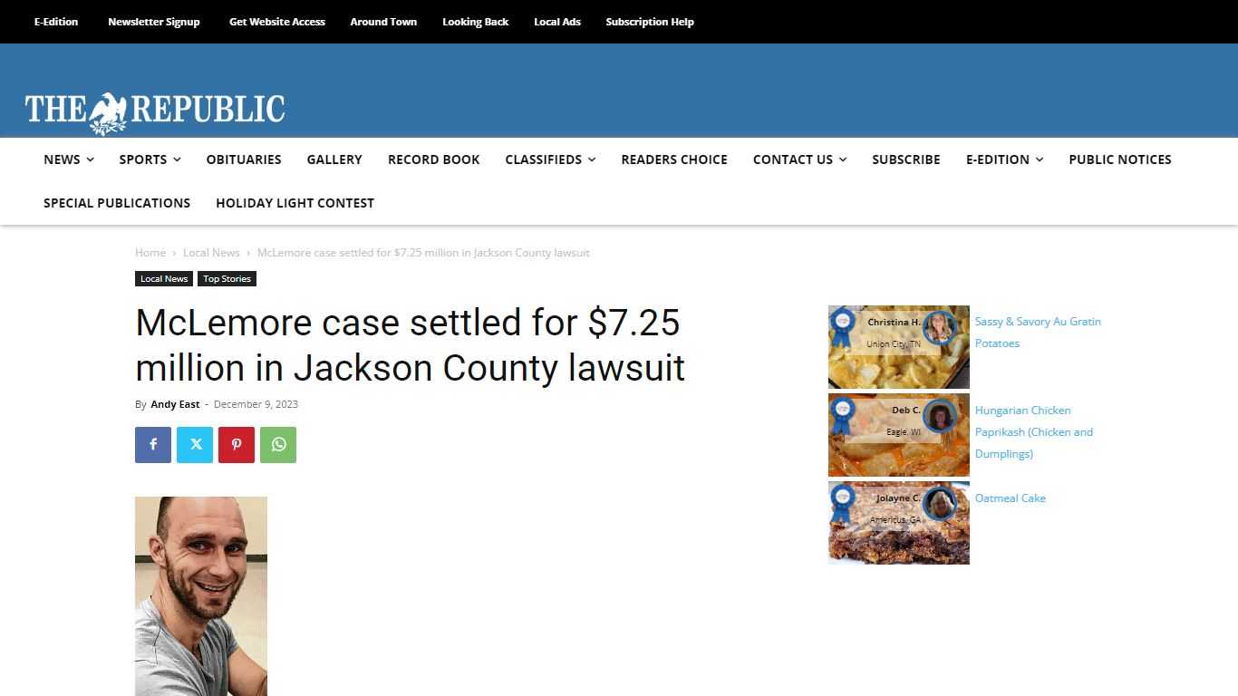 McLemore case settled for $7.25 million in Jackson County lawsuit
